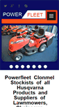 Mobile Screenshot of powerfleet.ie